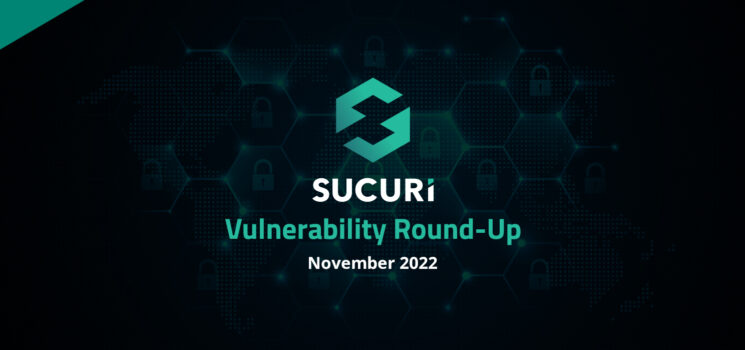WordPress Vulnerability and Patch Roundup November 2022