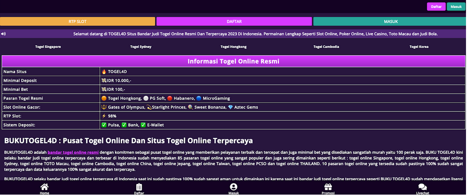 Indonesian sports betting site 