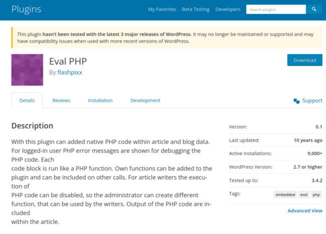 eval php attack