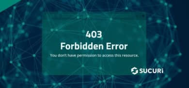 What is a 403 error and how to fix it