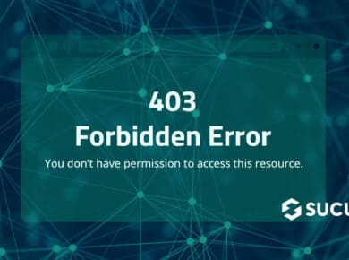 What is a 403 error and how to fix it
