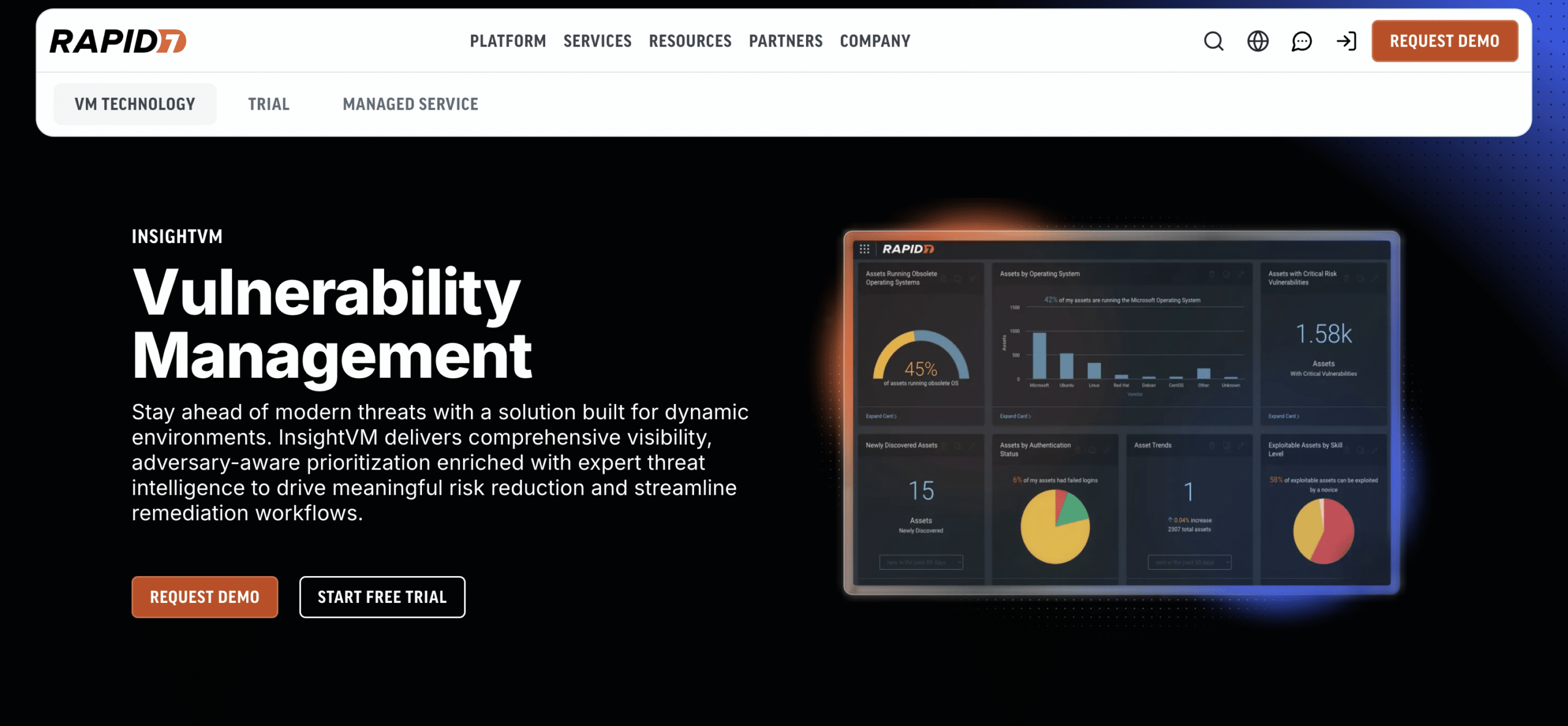 Rapid7 InsightVM – Website Vulnerability Scanner