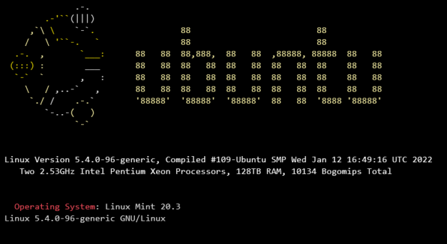 Example of SSH connection using OpenSSH in Windows Terminal