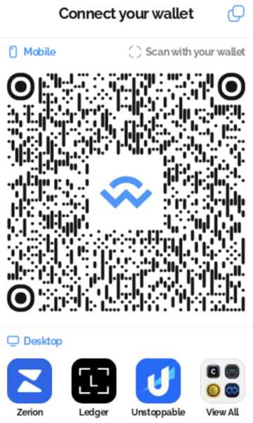 QR code connect to drainer malware