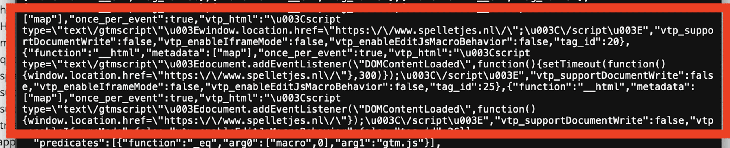 attack vector and IoCs