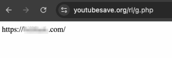 redirect URL