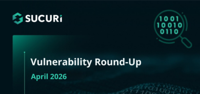 Sucuri Vulnerability Round up April 2026