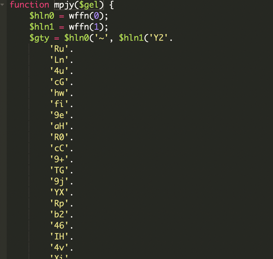 The String Lookup Table
