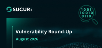 WordPress Vulnerability Round-up - August 2026